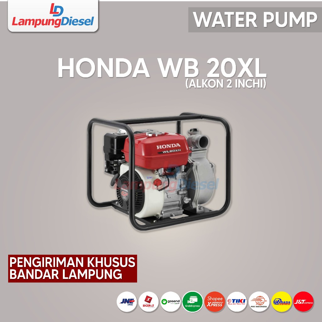 HONDA Pompa Alkon/ Pompa Air  WL20XN/ WL30XN