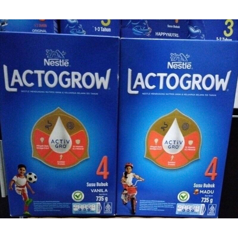 Lactogrow 4 Vanila / Madu 735g