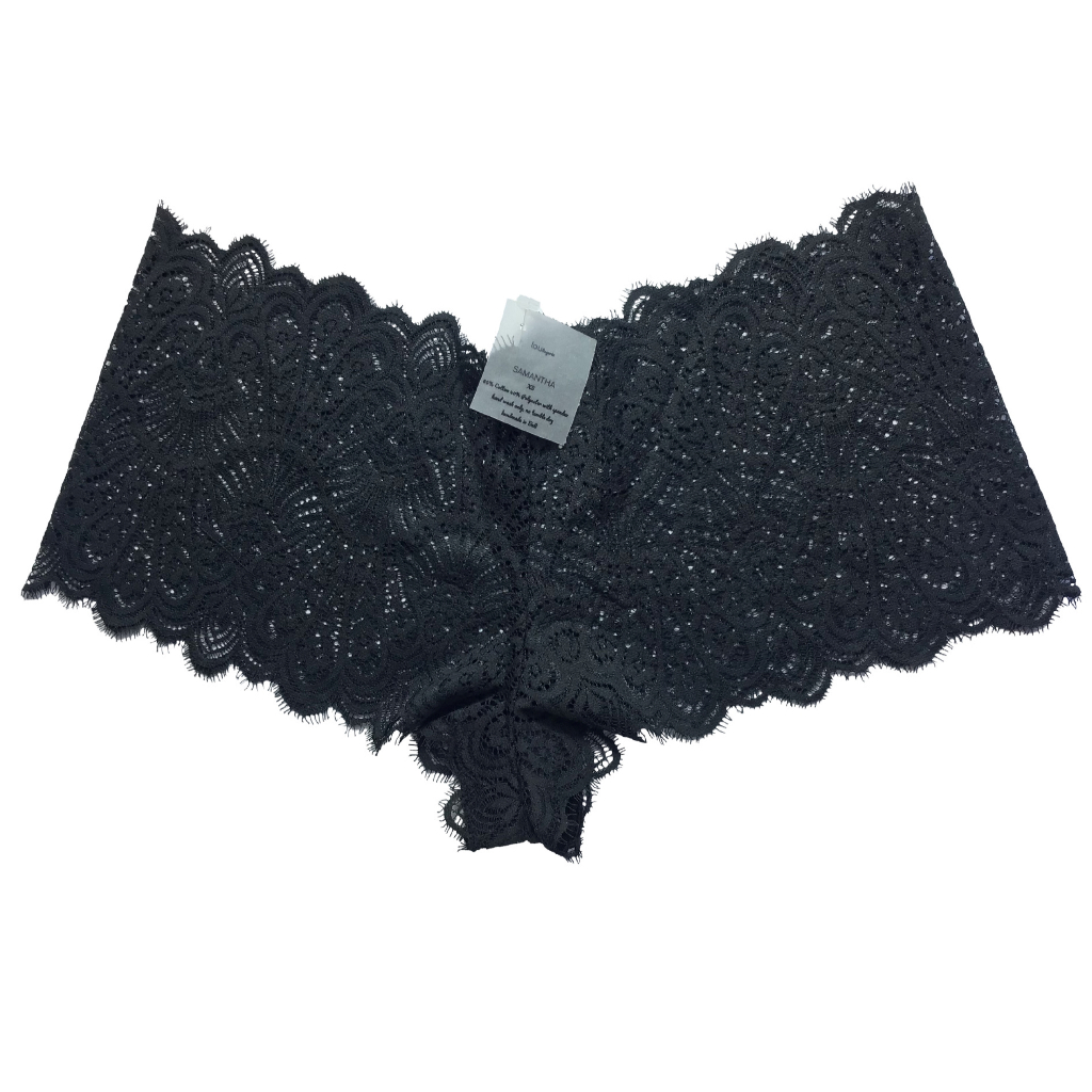 Lingerie Lacie Boyshorts - Black kode 10