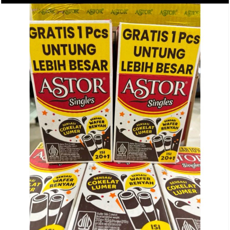 

astor single kemasan baru 1box isi 20 pcs