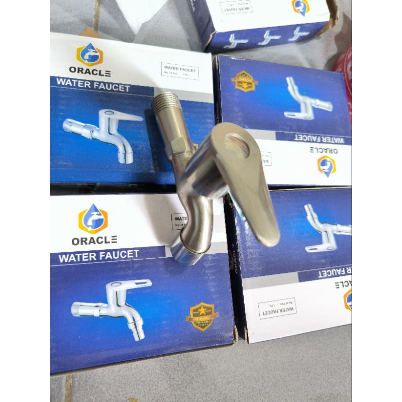 Kran Tembok Oracle 1/2 inch / Kran Air Stainless / Keran Tembok