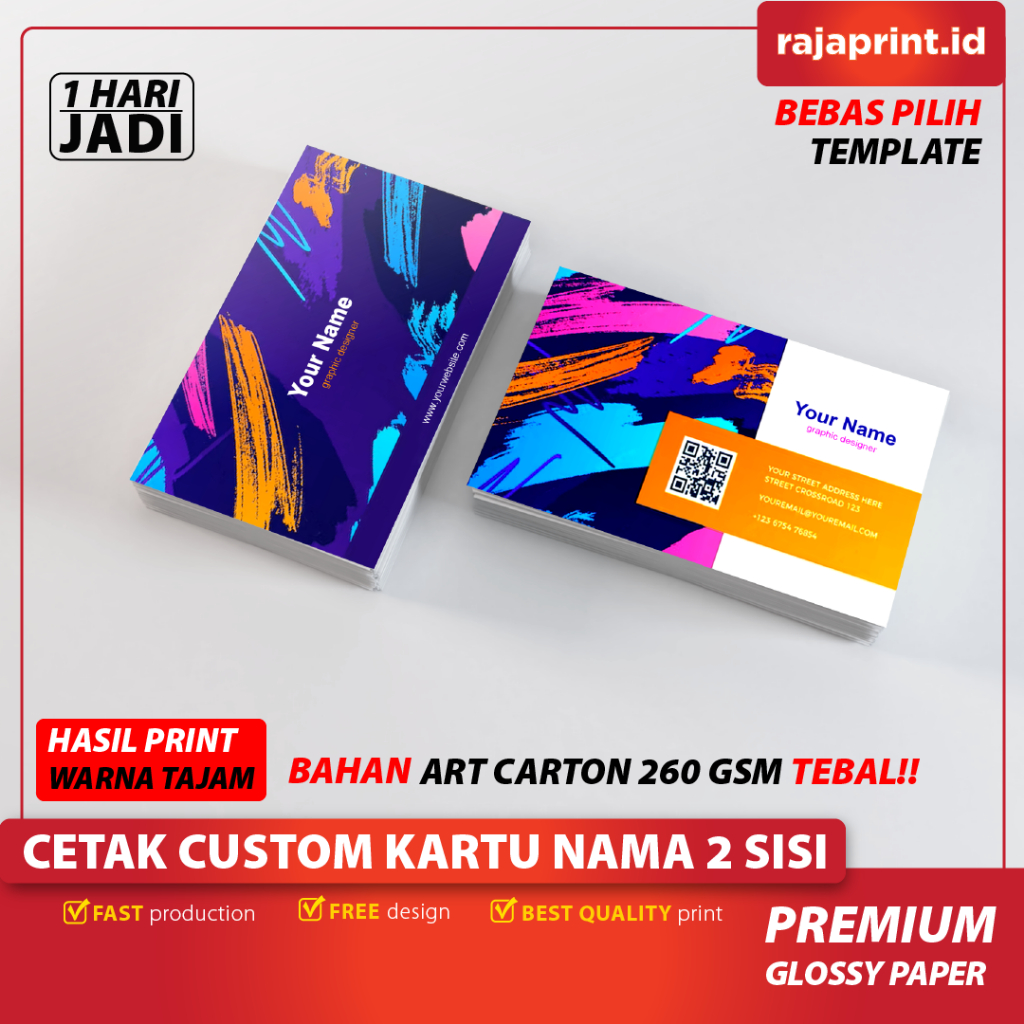 

Cetak Kartu Nama Free Box / Print Kartu Nama / Kartu Nama Custom / Premium AC260