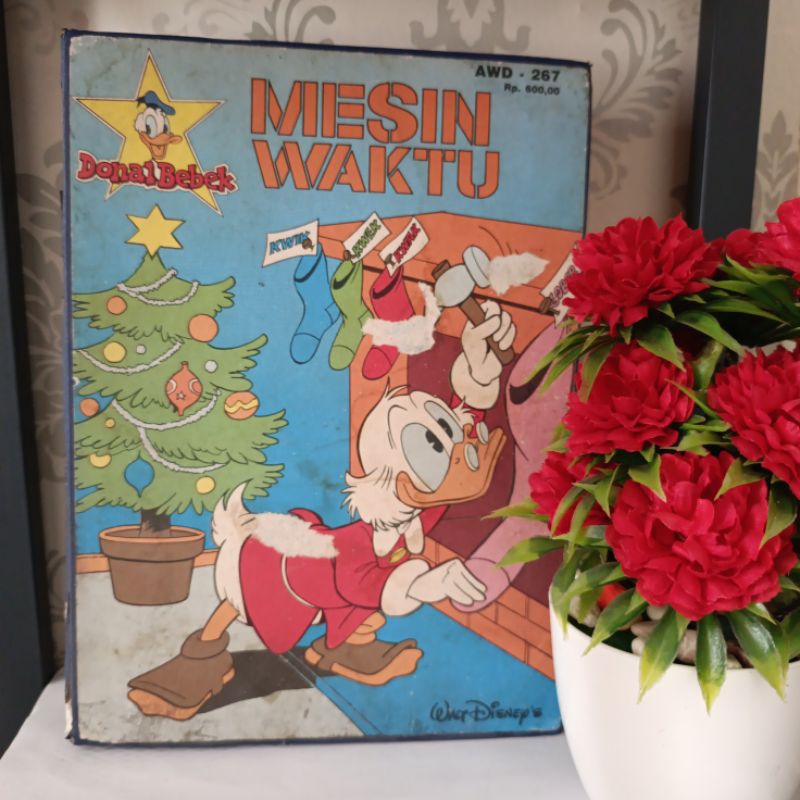 ORIGINAL MAJALAH BUNDEL ALBUM WALT DISNEY DONAL BEBEK - MESIN WAKTU