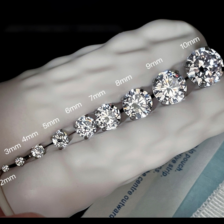 Titanium Anting medis untuk tindik telinga, anting tulang telinga kelas atas, anting sekrup datar, s