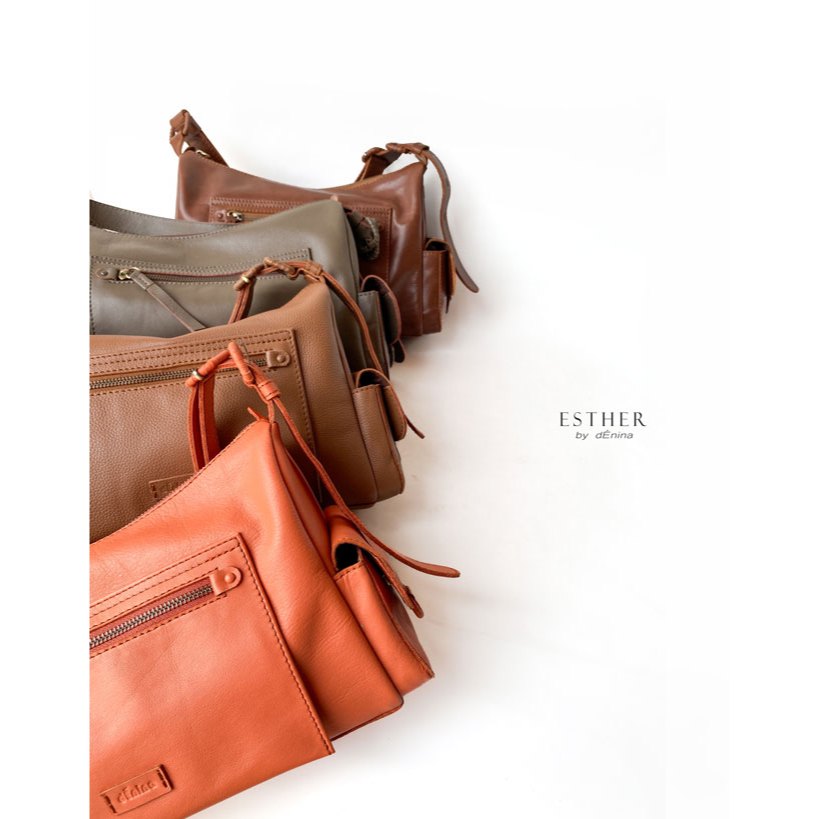 Esther - Tas Kulit Sapi Asli - Denina