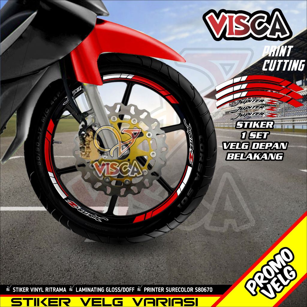 Stiker Velg List Velg Motor Stiker Velg Jupiter z A03