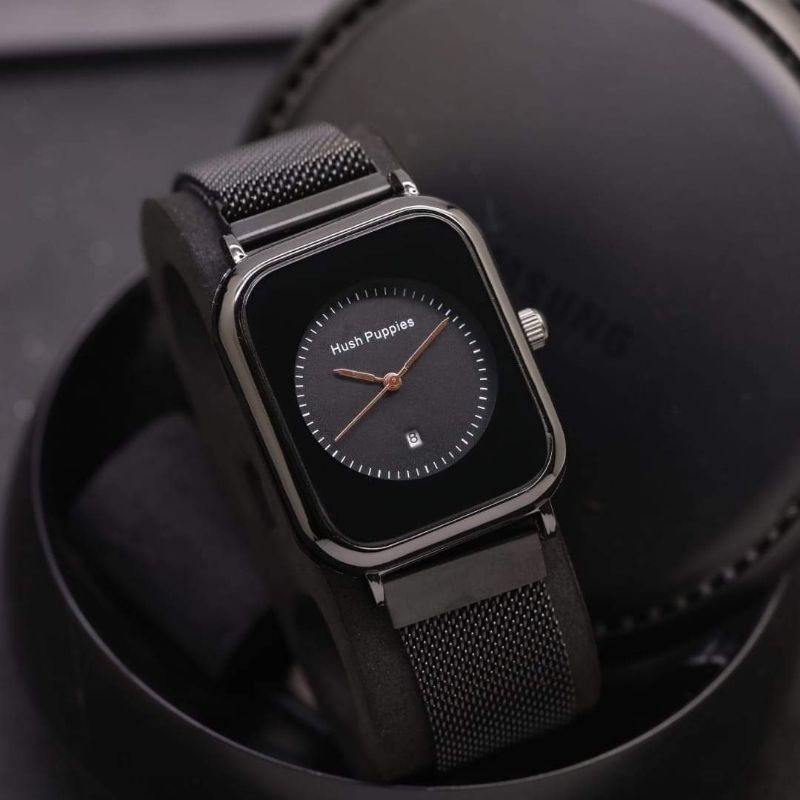 Jam Tangan Wanita Lagi Viral H-6777 Rantai Pasir Free Box Tanggal Aktif