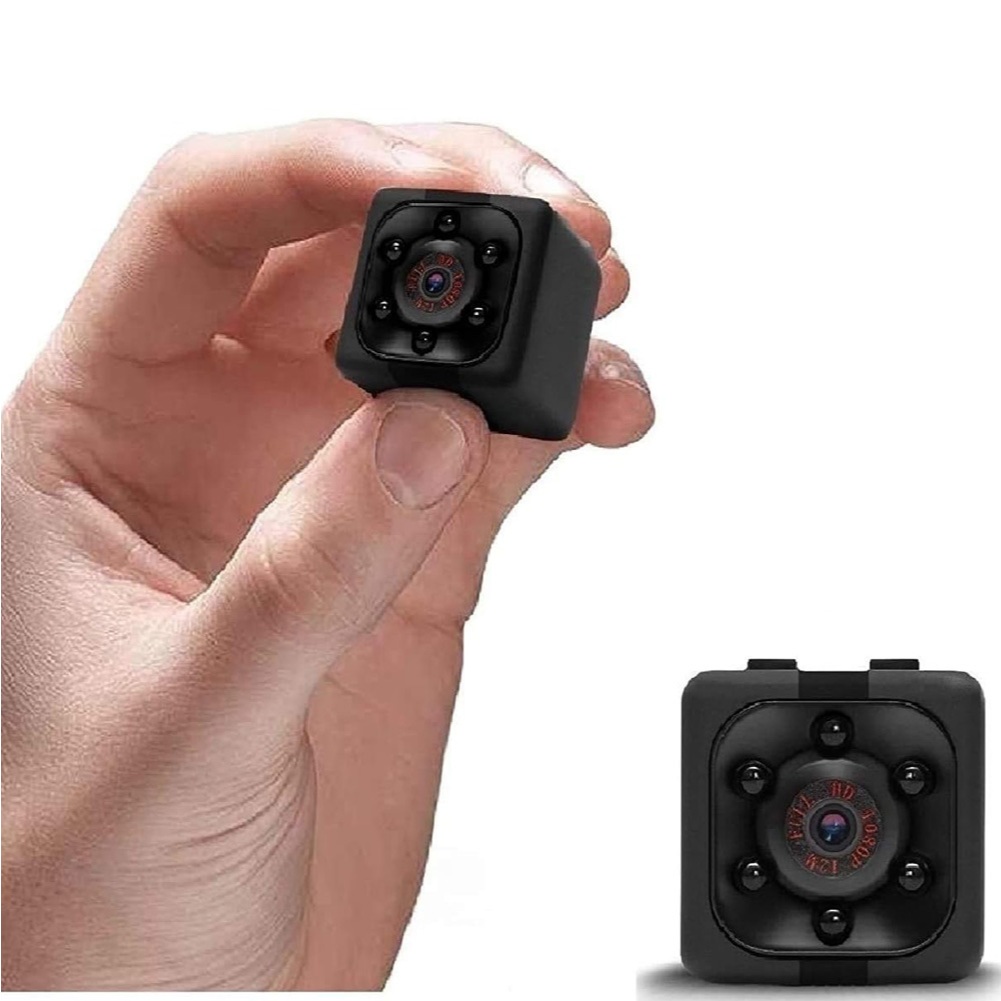 ACTION CAM SPY CAM - Kamera Pengintai Bentuk Dadu Full HD 1080P Dice Mini DV Camera - SQ11 - Black