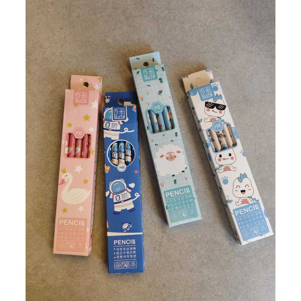 

Pensil karakter Lucu Per Pack Isi 10 Pcs