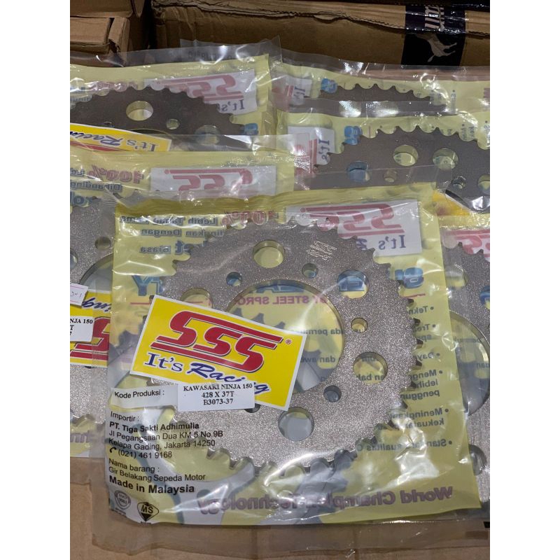 Gear SSS Gir Belakang Ninja R RR Sss Triple S Original  428 x 36  37 38 39 40 Gir SSS Ninja R RR
