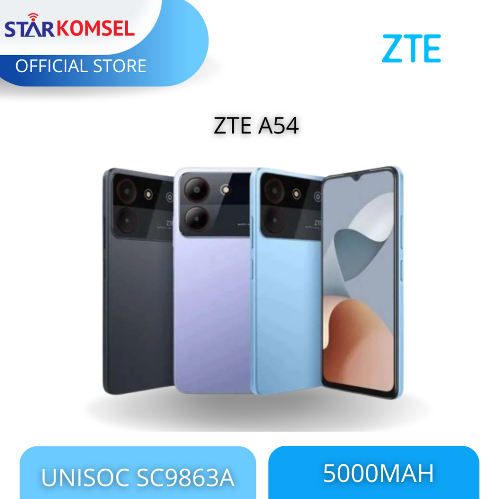 HP ZTE  A54 4/64 GARANSI RESMI