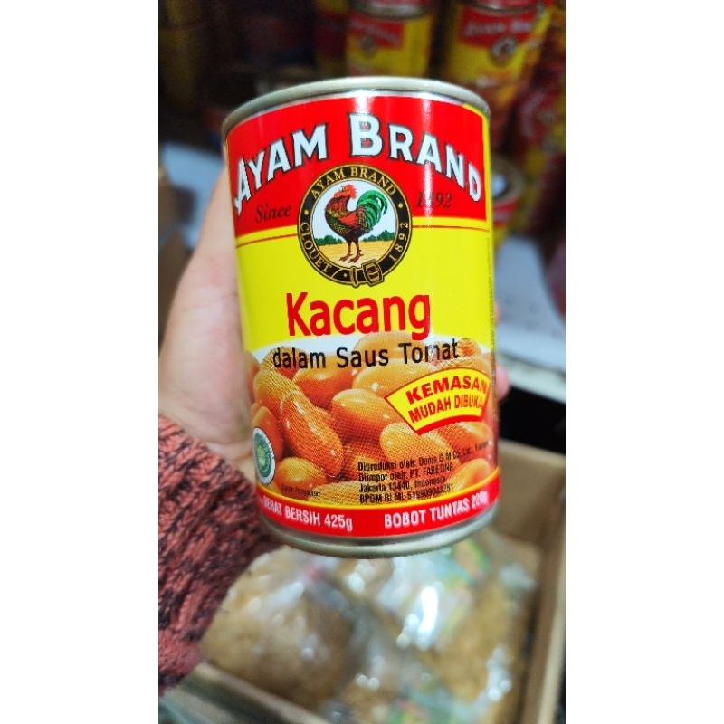 

Kacang dalam saus tomat ( LO TAU) 425g