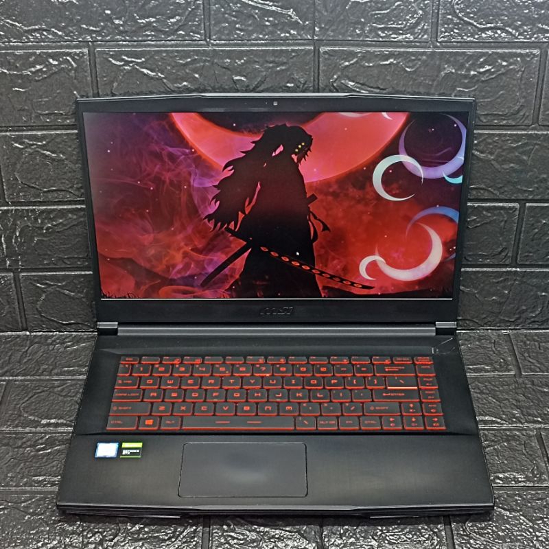 Laptop Gaming MSI GF63 Thin 9RCX Intel Core I7-9750H 16/512GB GTX 1050 Ti