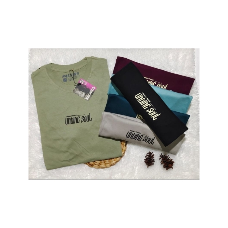 Paket 3 kaos 125 ribu /KAOS Distro pria kachios original/ kaos pria wanita/ kaos unisex