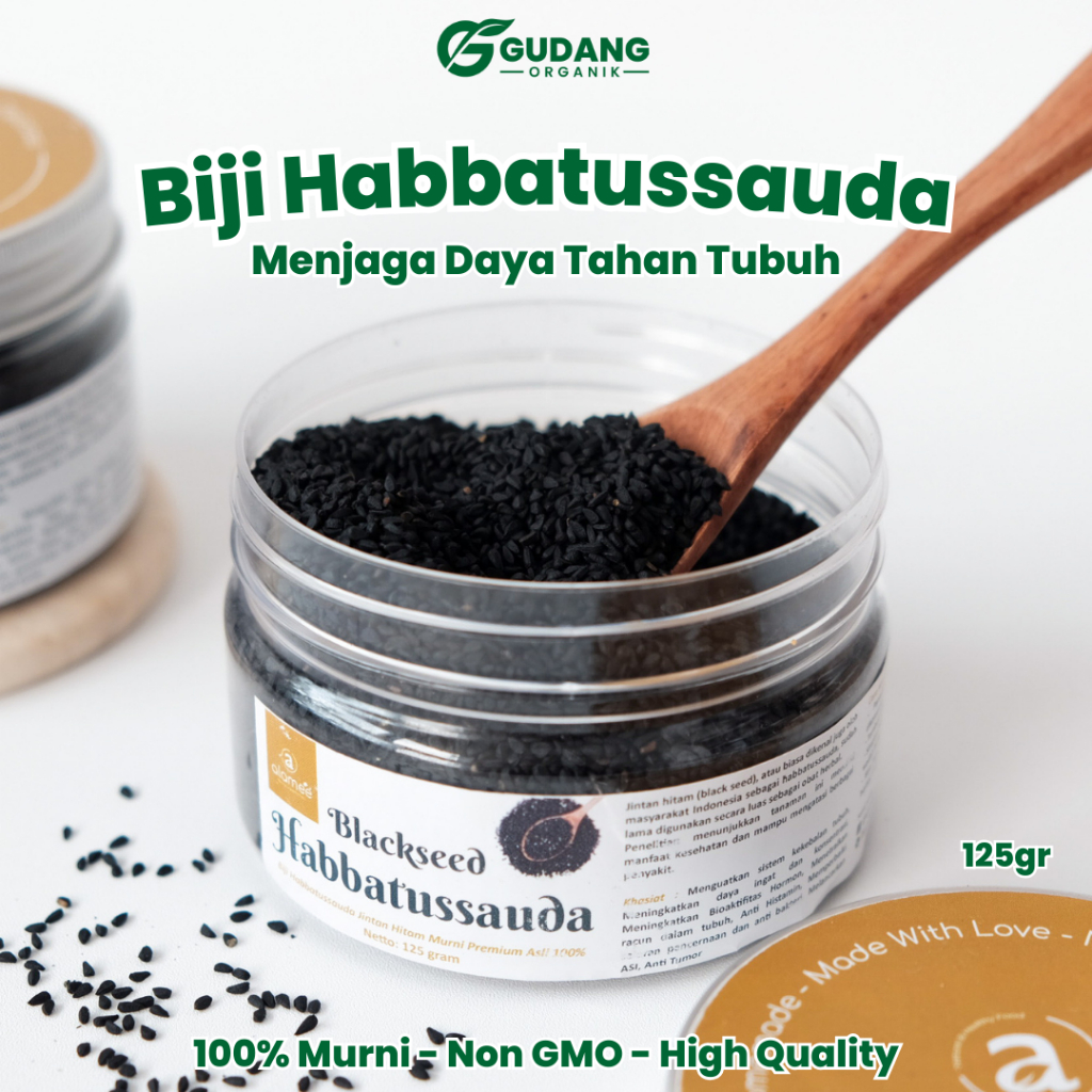 

Habbatussauda 125gr Biji Jintan Hitam High Quality