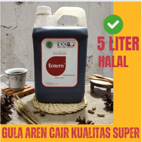 

Gula Semut Aren cair ASLI- Palm Sugar - Kualitas Super - 5 L (6.5 Kg)