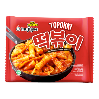 

MUJUGE TOPOKI 170 G/MUJUGE TOPOKI SPICY/ MUJUGE TOPOKI INSTAN/ MIE ENAK/KENYAL/PEDAS NIKMAT