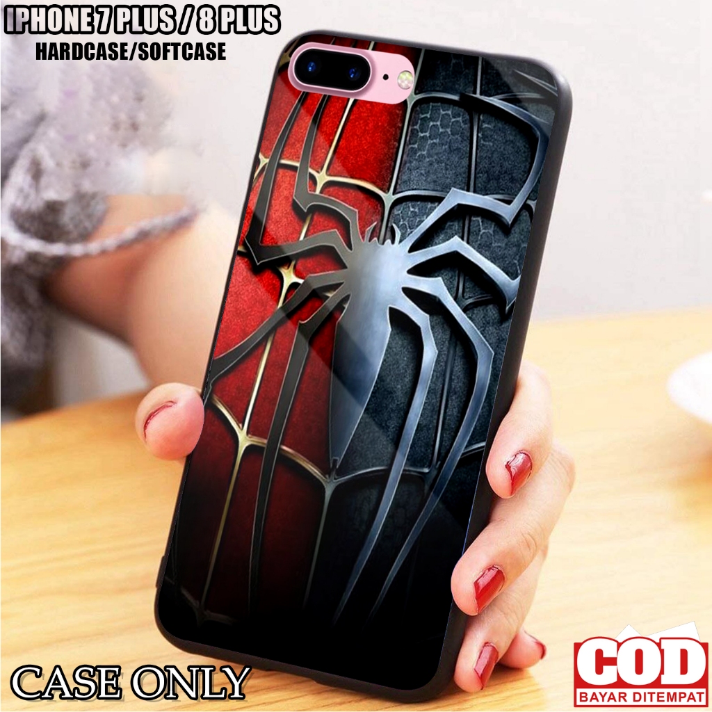 Case IPHONE 7 PLUS / IPHONE 8 PLUS - Casing IPHONE 7 PLUS / IPHONE 8 PLUS [ SPDRMN ] Silikon - Kesin