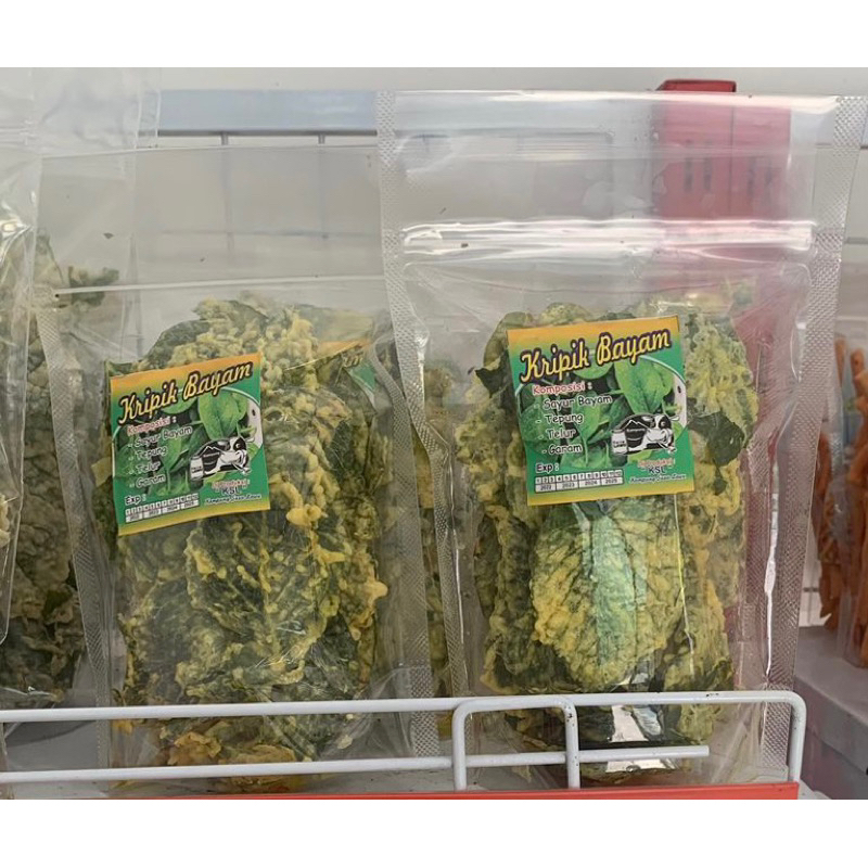 

KRIPIK BAYAM