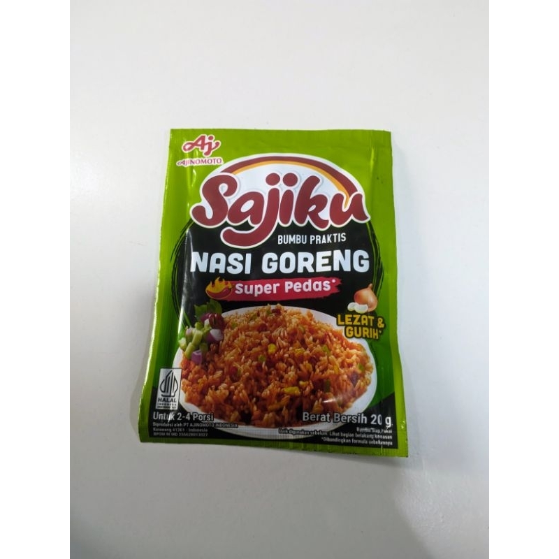 

SAJIKU NASI GORENG SUPER PEDAS 20GRAM