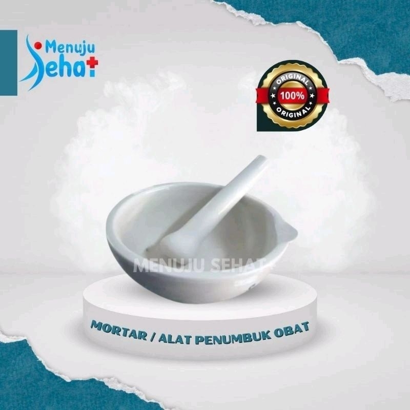 Mortar alat Penumbuk obat