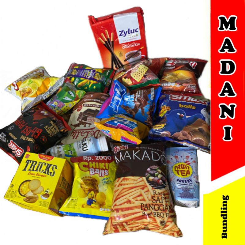 

PROMO Bundling Snack Dapat 16 Item