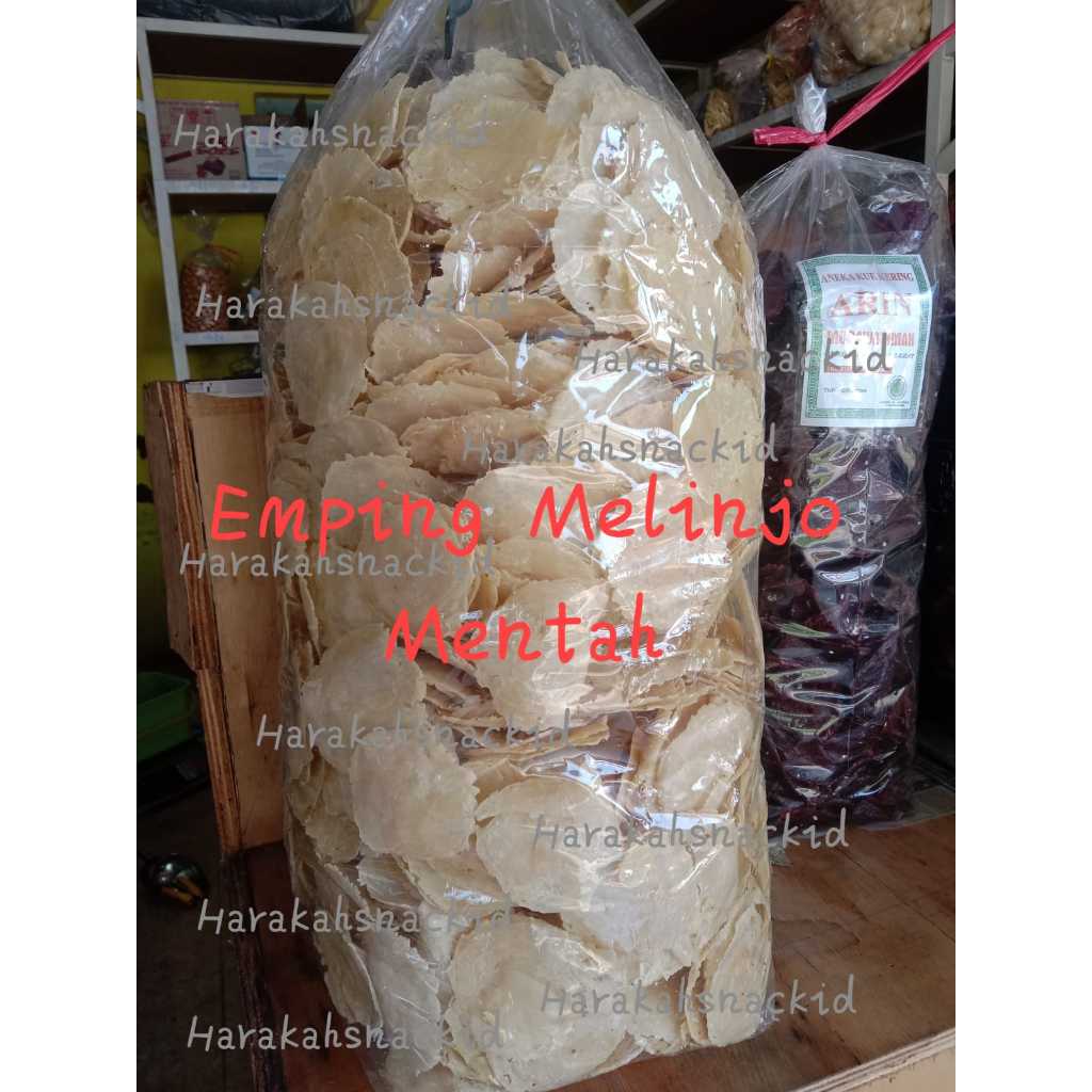 

Emping Belinjo Mentah 250gr // Emping Melinjo Mentah Harakahsnackid