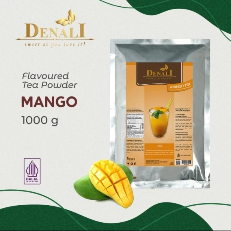 

Denali mango tea flavoured tea powder