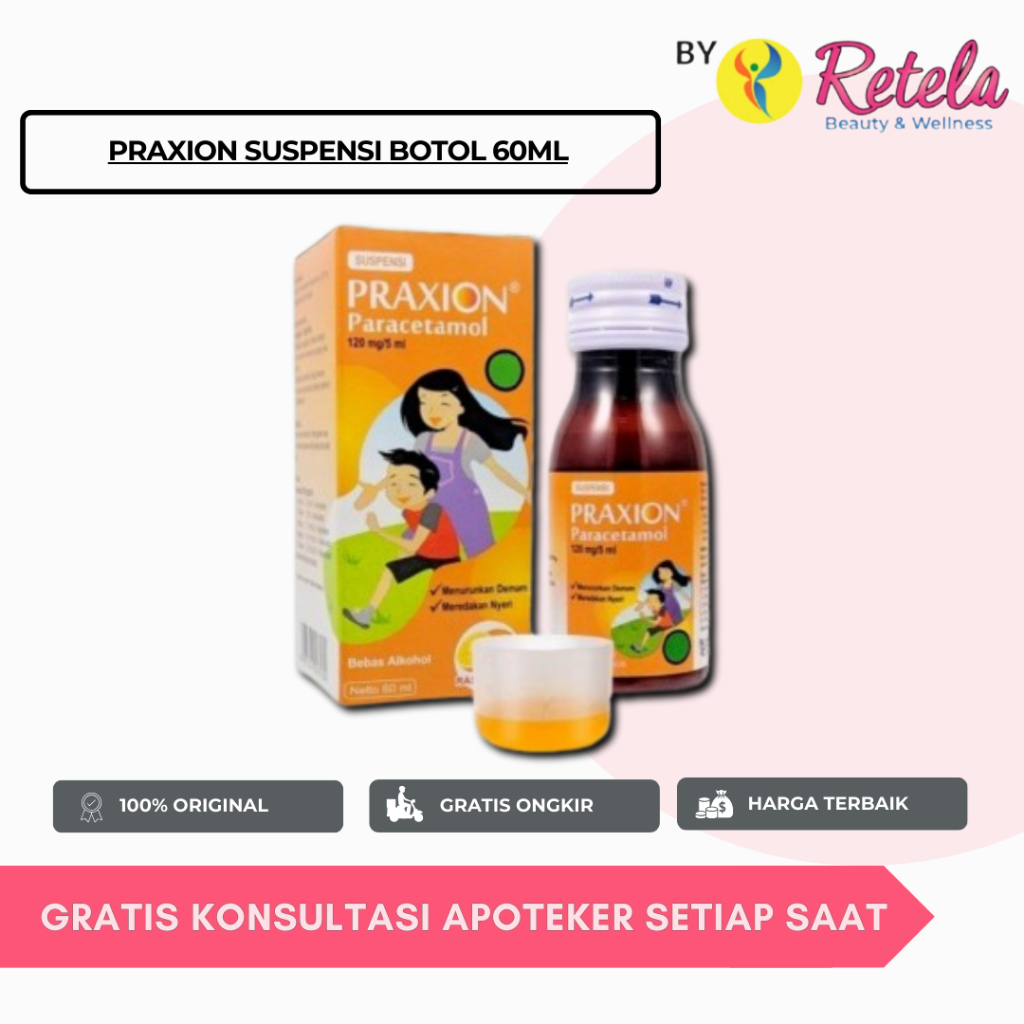 PRAXION SUSPENSI BOTOL 60ML / PARACETAMOL