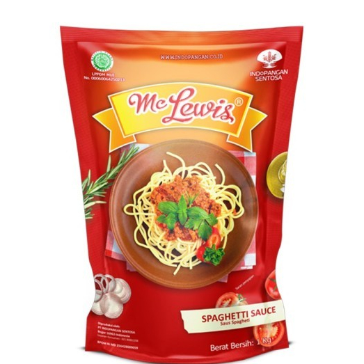 

Mc Lewis Spaghetti Sauce 310gr