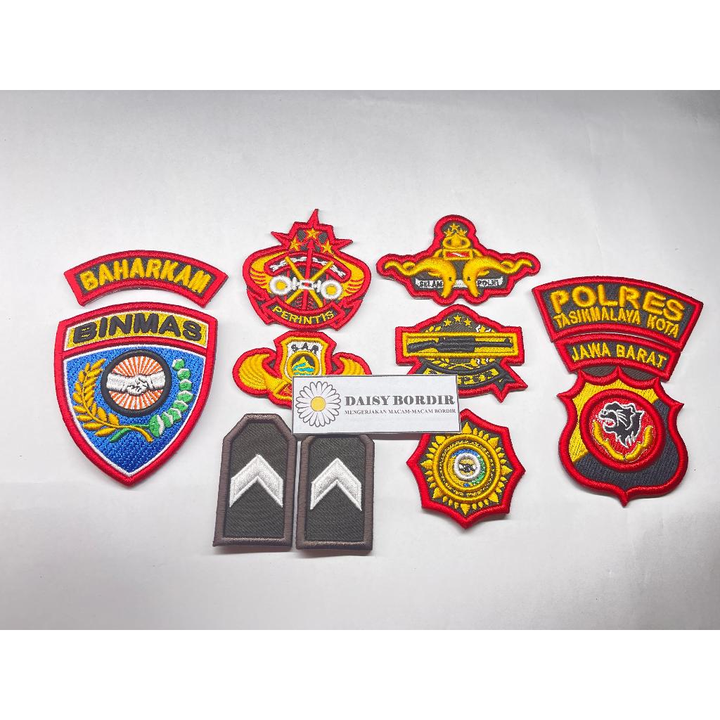 ATRIBUT POLRI BINMAS - 1 SET