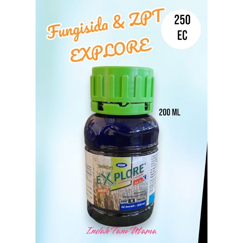 Fungisida EXPLORE 200 ml | Fungisida dan ZPT EXPLORE MAX 250 EC + 1 Baju Kaos Explore