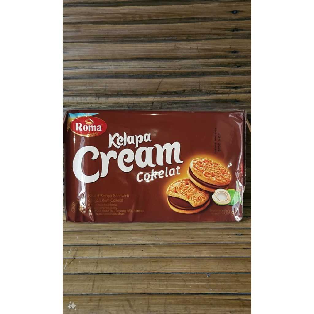 

Roma Kelapa Cream Cokelat & Susu Vanilla 189 gram