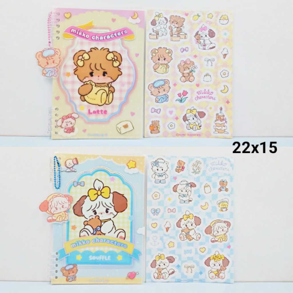 

NOTE BOOK MIKKO | NOTE STICKER MIKKO | NOTE BOOK KARAKTER