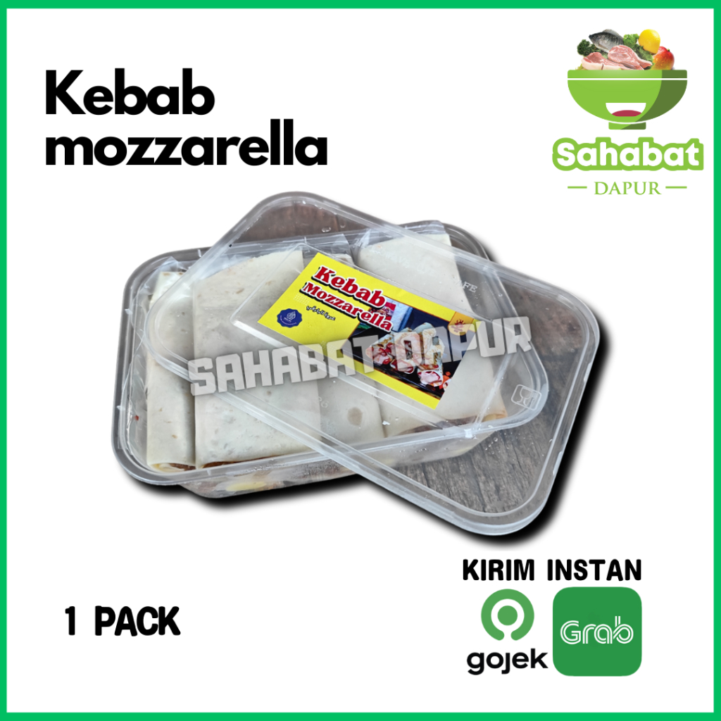 

Kebab Mozzarella isi 10 pcs - Sahabatdapur