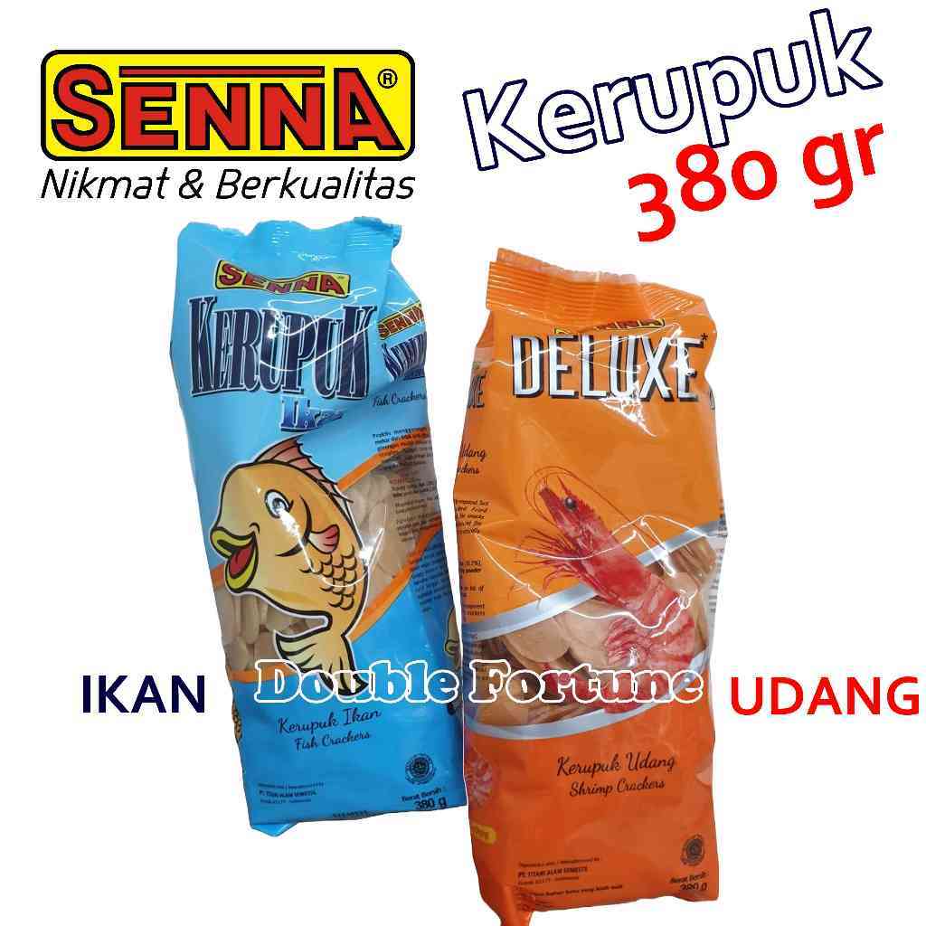 

SENNA KERUPUK DELUXE IKAN UDANG 380gr