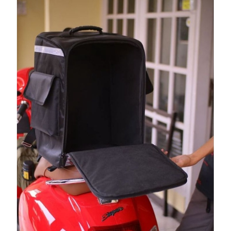 KODE Y9X Tas GrabFood Tas Delivery Anti Air Tas Punggung Murah Tas Gojek Tas Motor