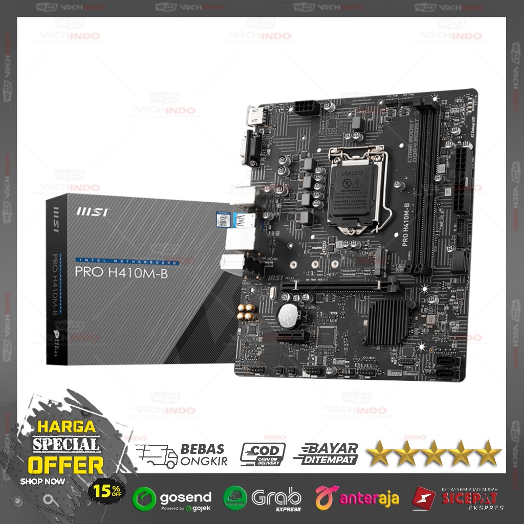 Motherboard MSI PRO H410M-B / MOBO MSI H410M-B