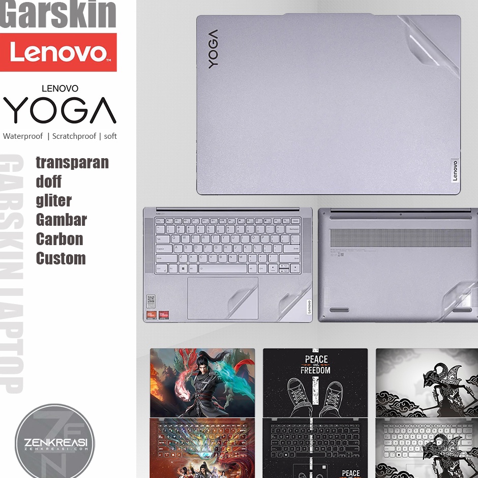 Garskin Laptop Lenovo Yoga  Garskin Laptop FullBody  Skin Laptop Protector  Garskin Transparan  Gars