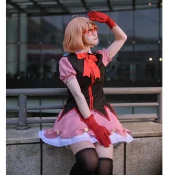 costum kyoukai no kanata kuriyama mirai cosplay lolita japanese