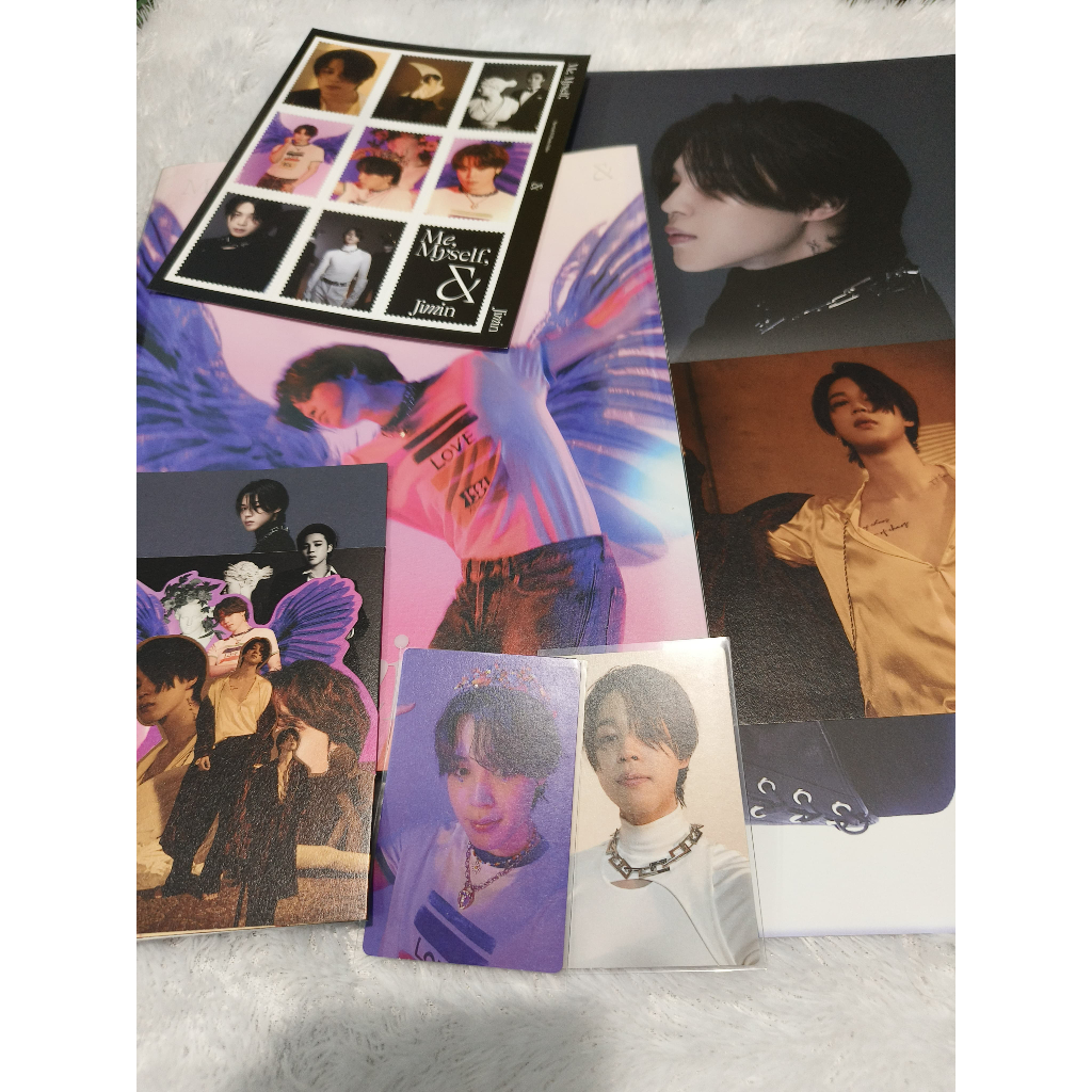 Photobook & Photocard BTS Official - Album Me, Myself, Jimin