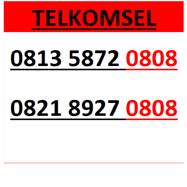 Nomor cantik telkomsel simpati seri abab 0808 murah lengkap w200