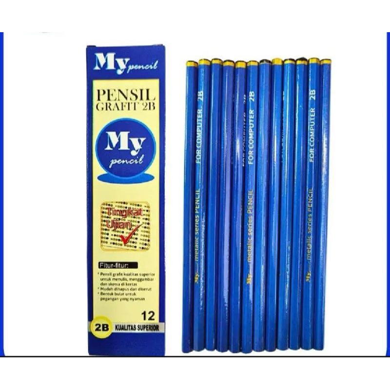 

My pensil 1kotak isi 12pcs