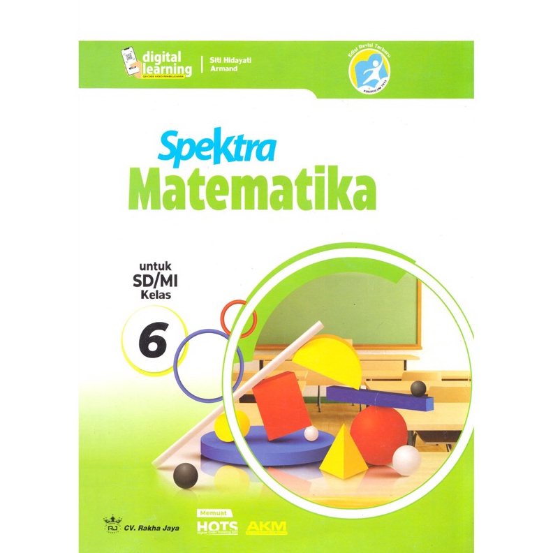 KODE I55Y Spektra Matematika untuk kelas 6 SDmi