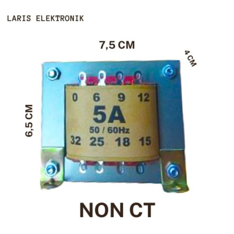 Trafo 5a non ct 32v / travo non ct 5 amper 32v kecil tembaga murni tanpa campuran