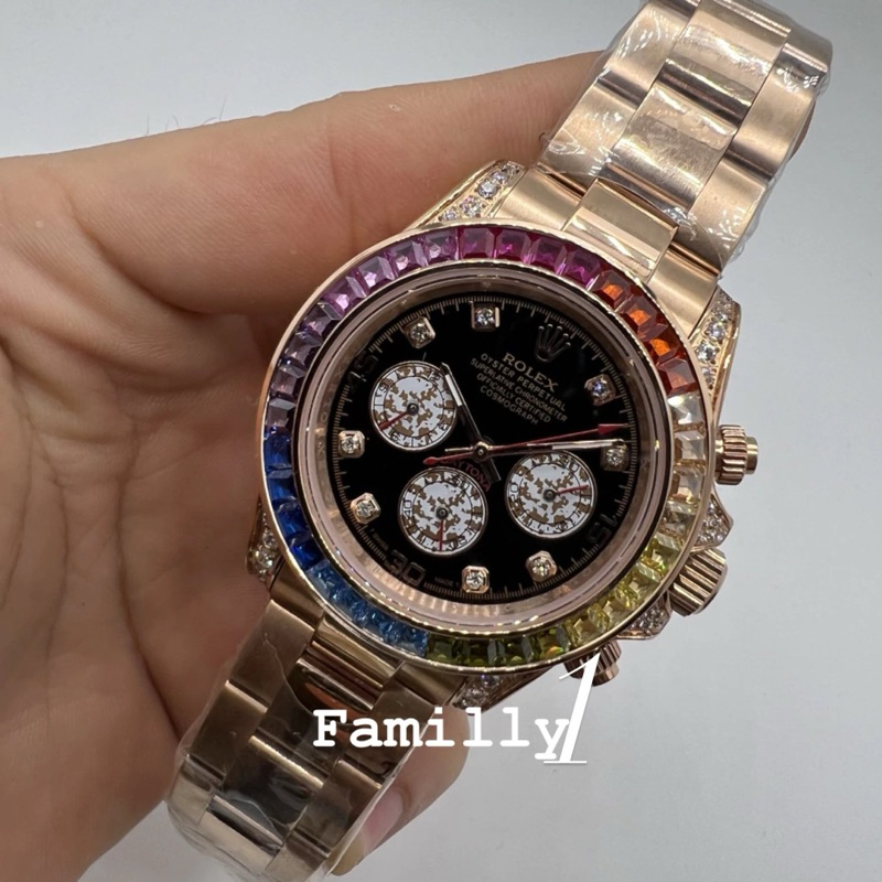 Rolex Daytona Rainbow Automatic Rosegold 40mm Fullset Box