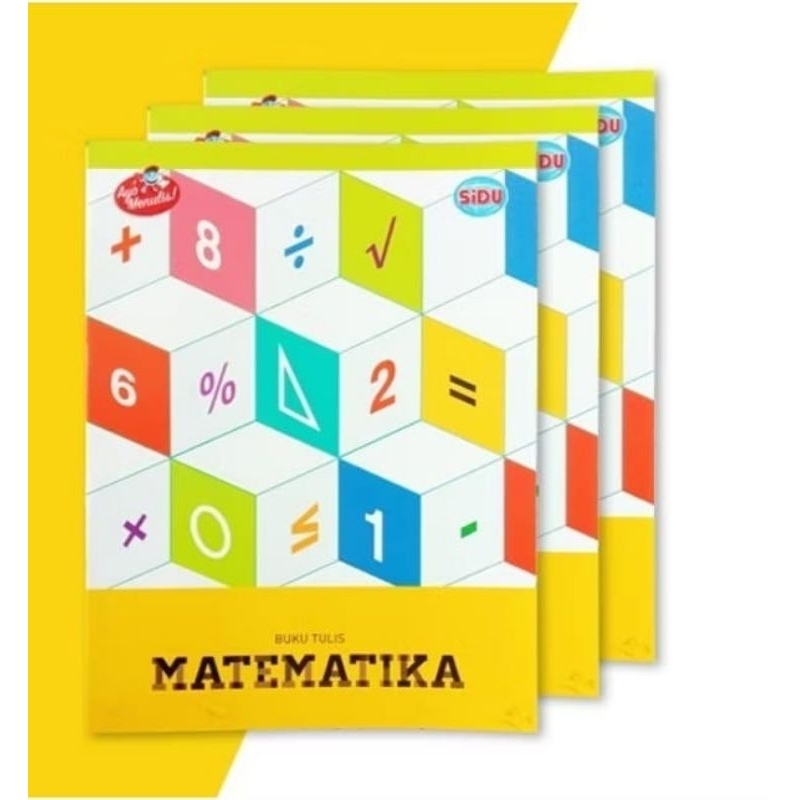 

BUKU TULIS MATEMATIKA / KOTAK KECIL SIDU