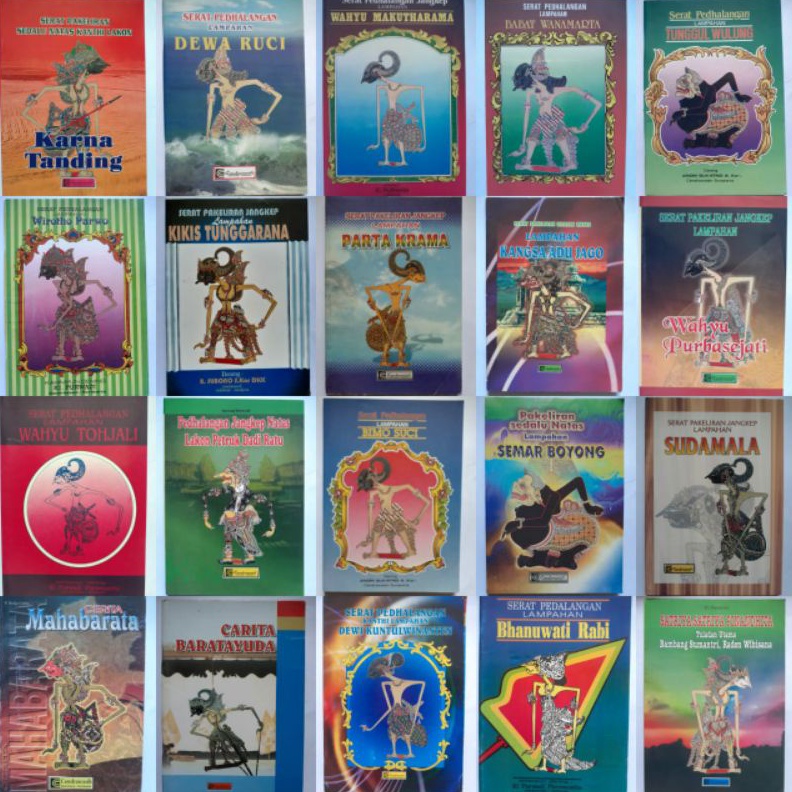 KODE D12N Aneka Buku Lakon Wayang  Cendrawasih