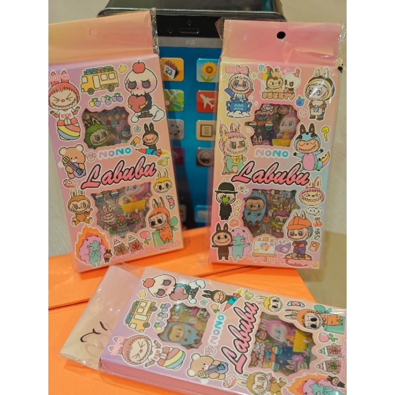 

Stiker labubu isi 100pcs