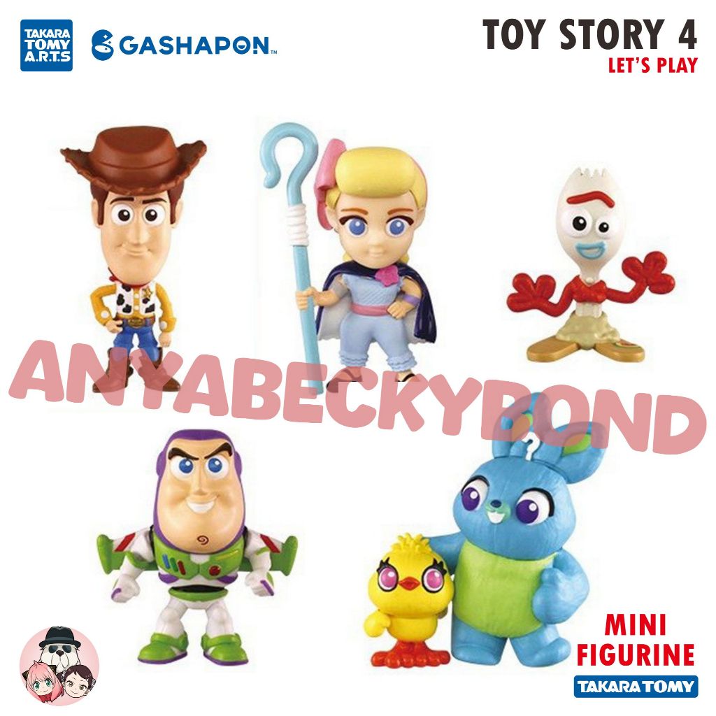 Gashapon Toy Story 4 Let's Play Gacha Woody Takara Tomy Gacha Toy Story